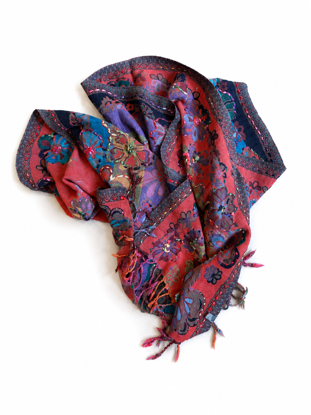Handmade 100% Wollschal