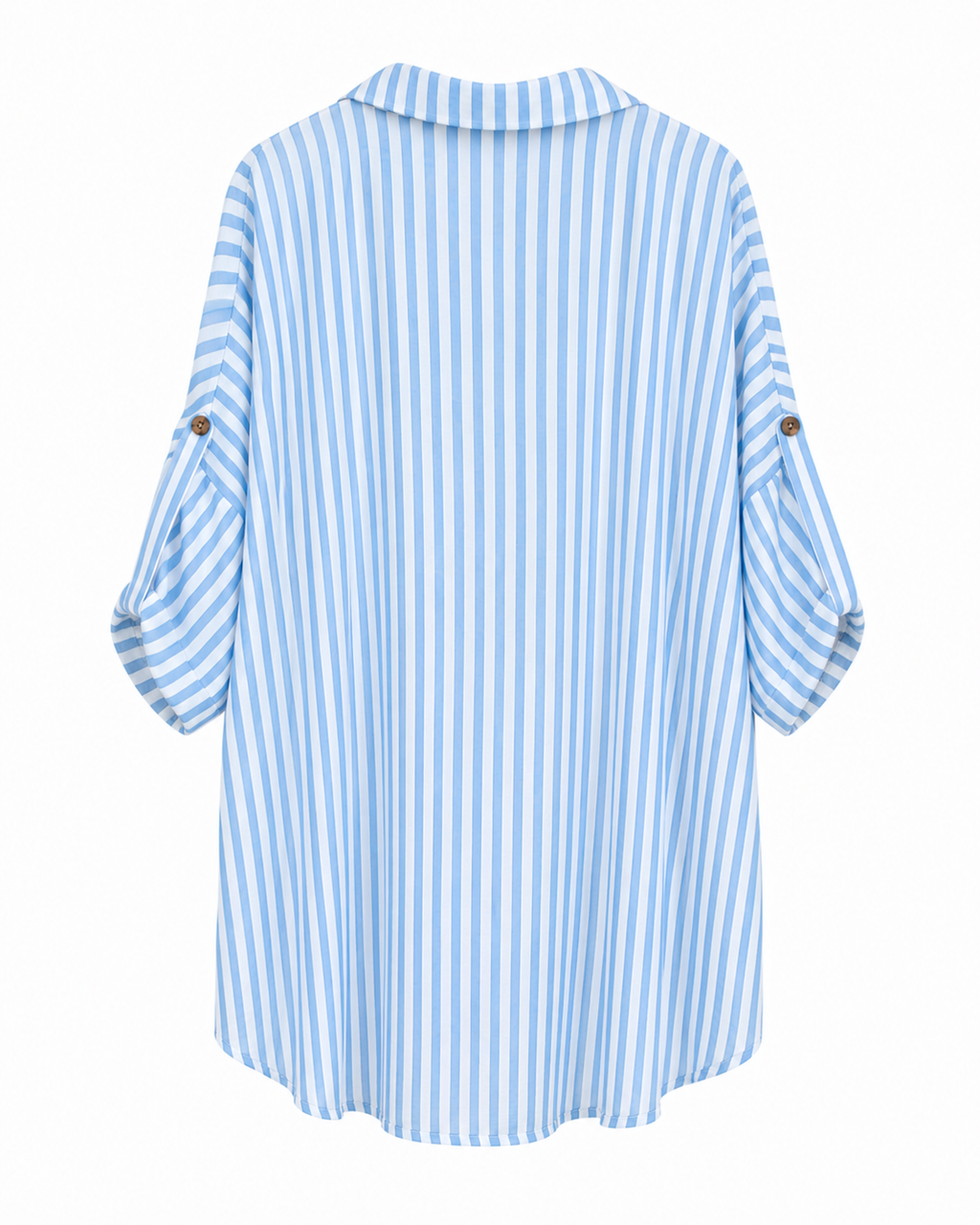 Oversize Streifen-Tunika „Azzurra“