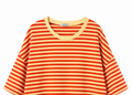 Gestreiftes Oversize-Shirt „Sunset Stripe“