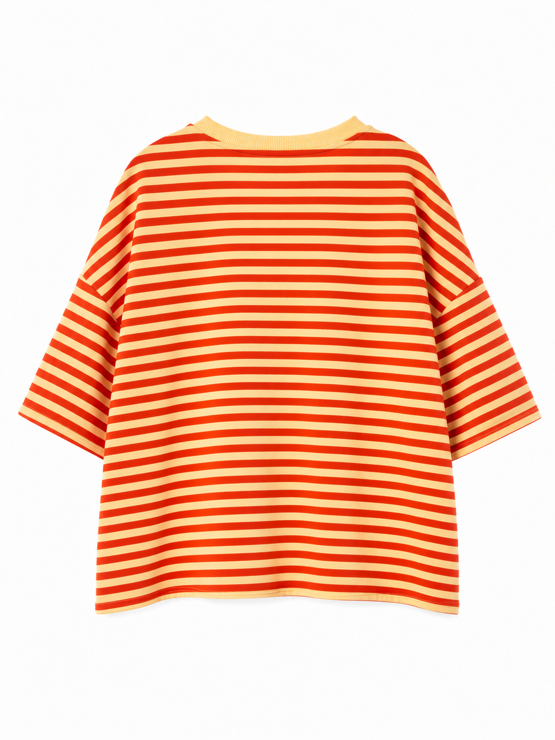 Gestreiftes Oversize-Shirt „Sunset Stripe“